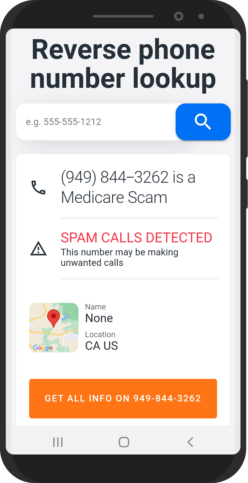 Image of caller id.